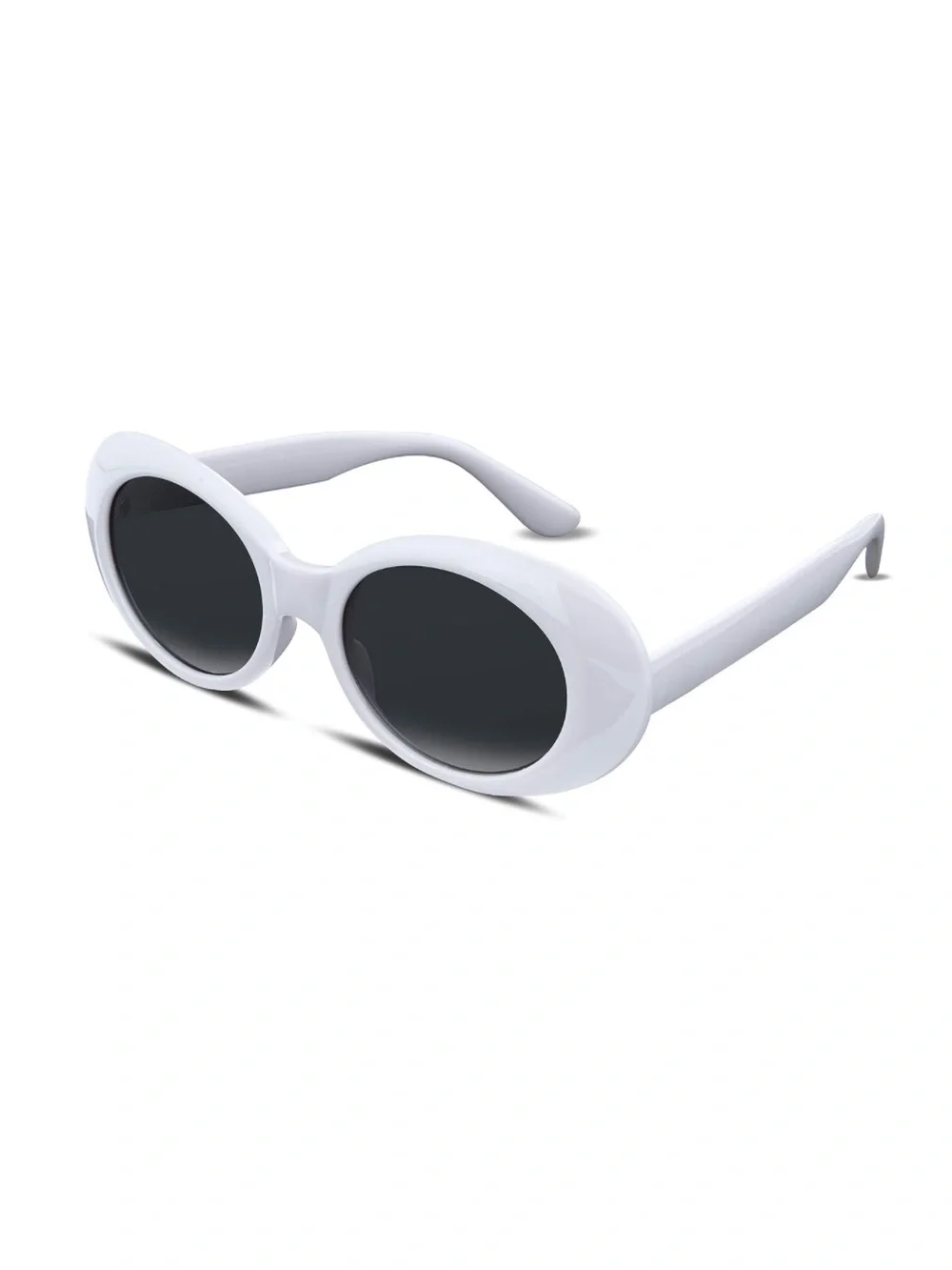 NEW FEISEDY Clout Schitt’s Creek David Dupe Sunglasses White